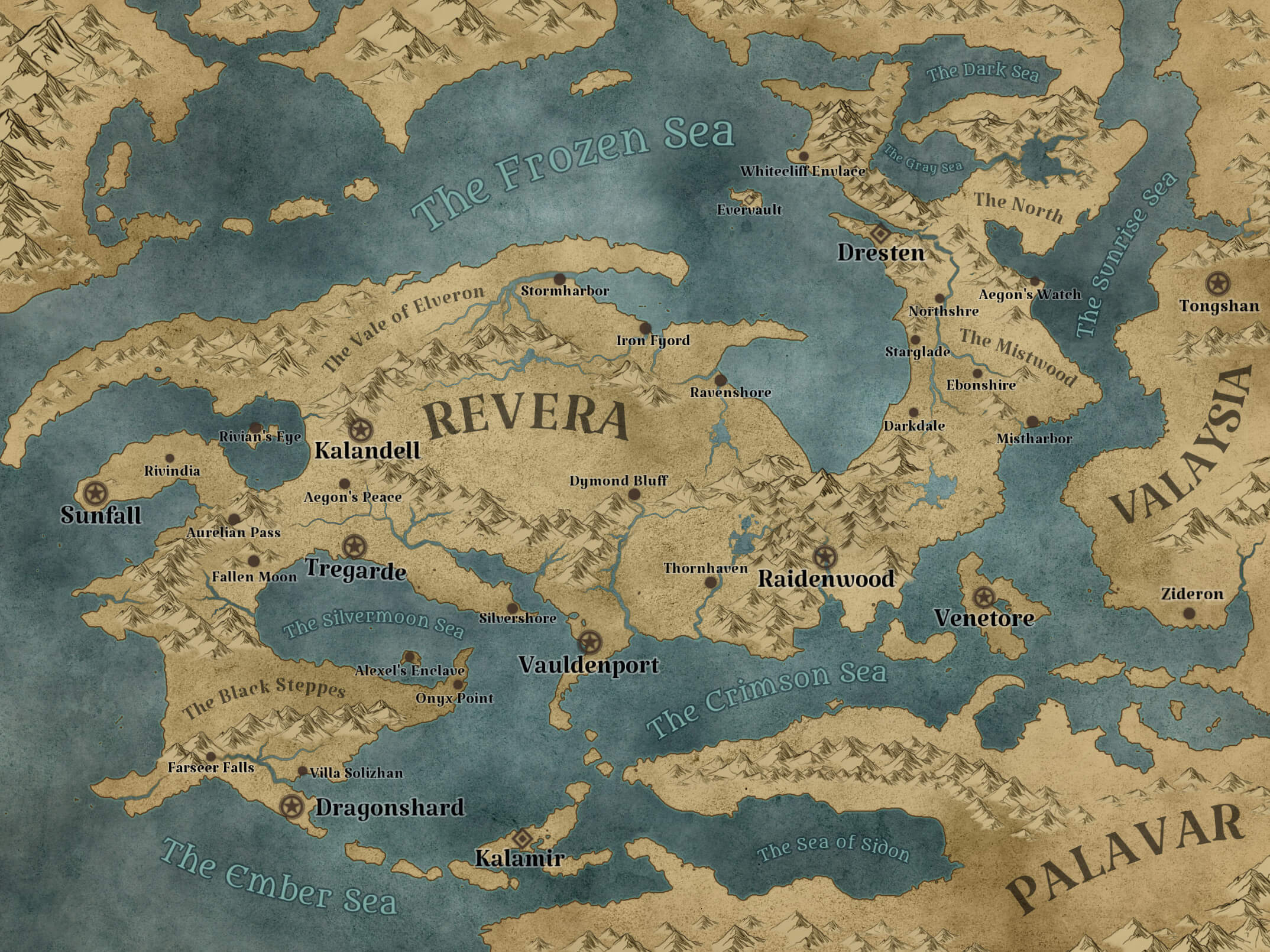 Aeonica Map